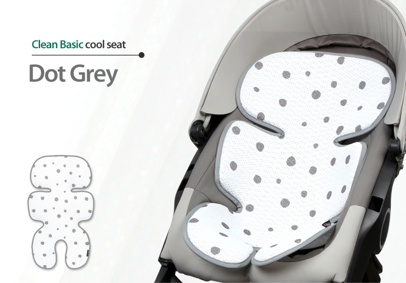 Clean Basic Cool Seat Pad (Dot Grey)