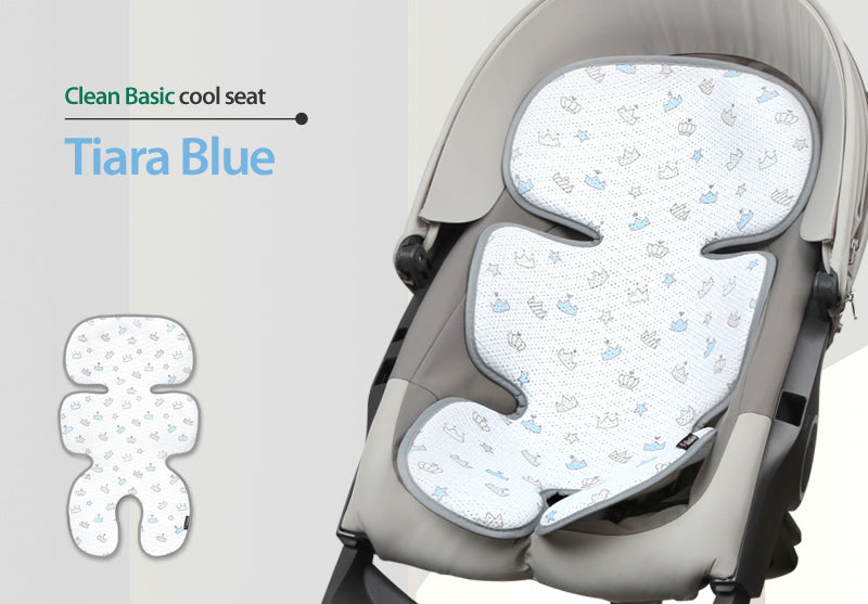 Clean Basic Cool Seat Pad (Tiara Blue)